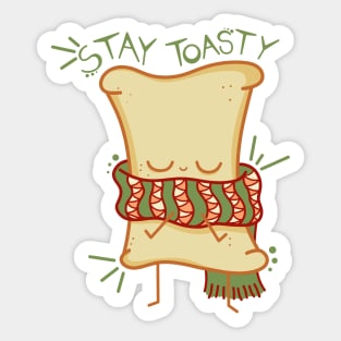 Stay Toasty Sticker